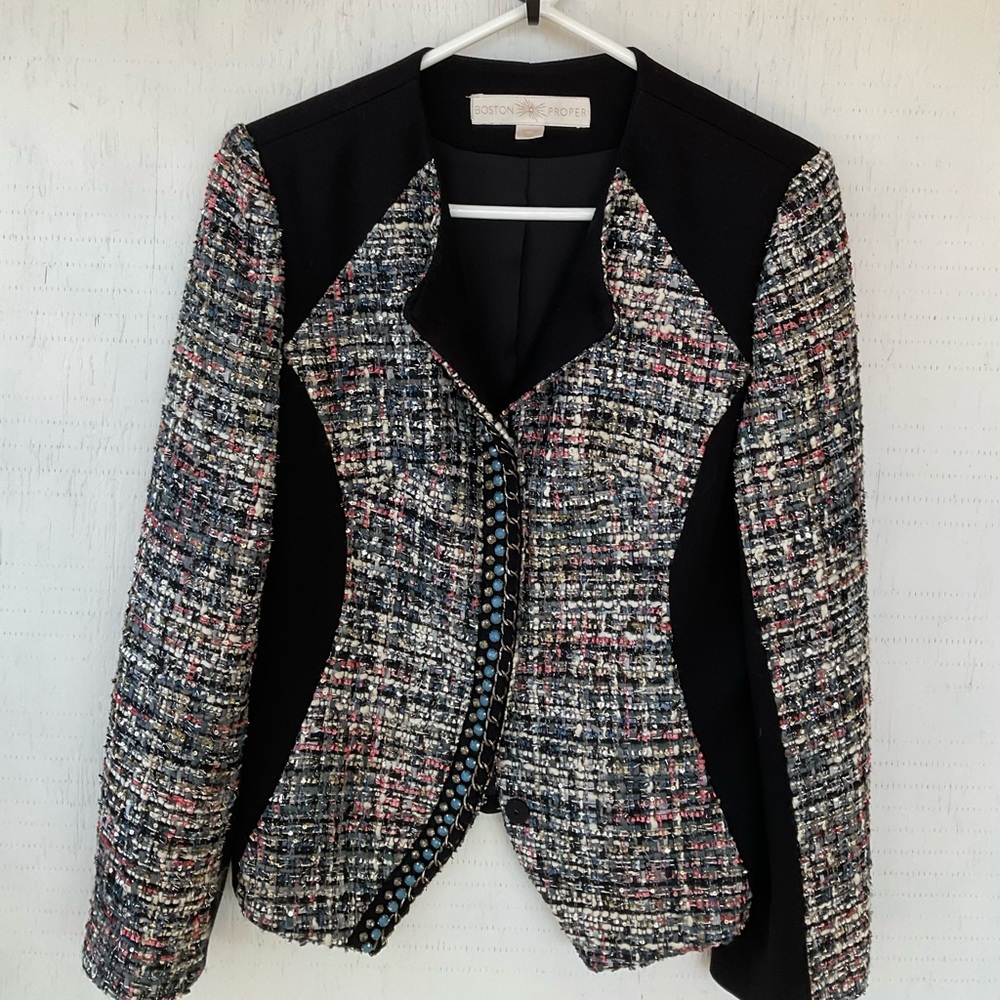 Embellished Boston Proper jacket!
